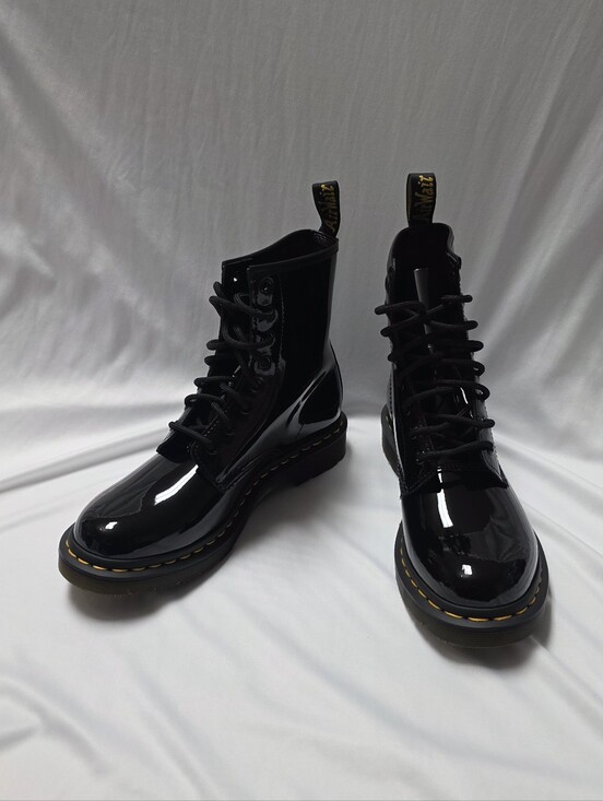 Dr. Martens Shoes - Dr.martens 1460 Patent Leather Boots Size 8